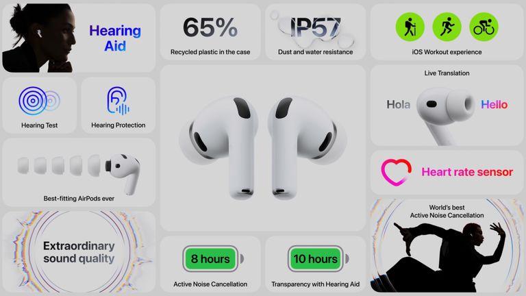 AirPods Pro 3 هاتف آيفون 17 إير
