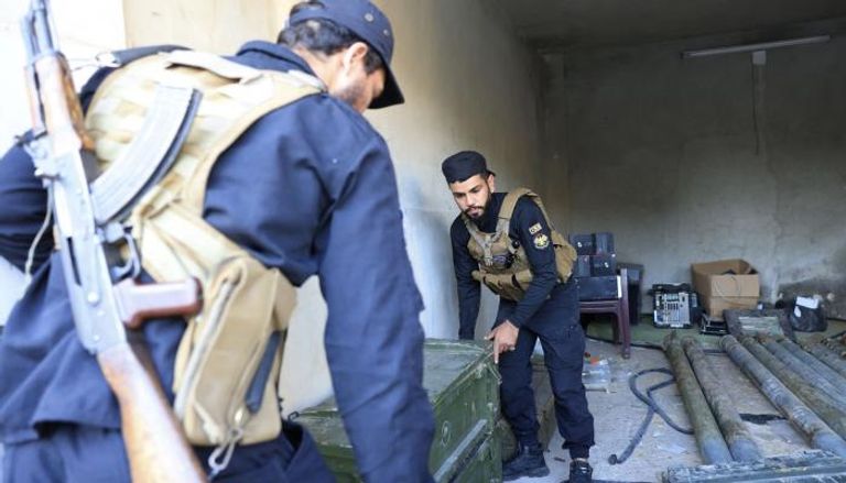 صور نشرتها الداخلية السورية لعملية القبض على الخلية