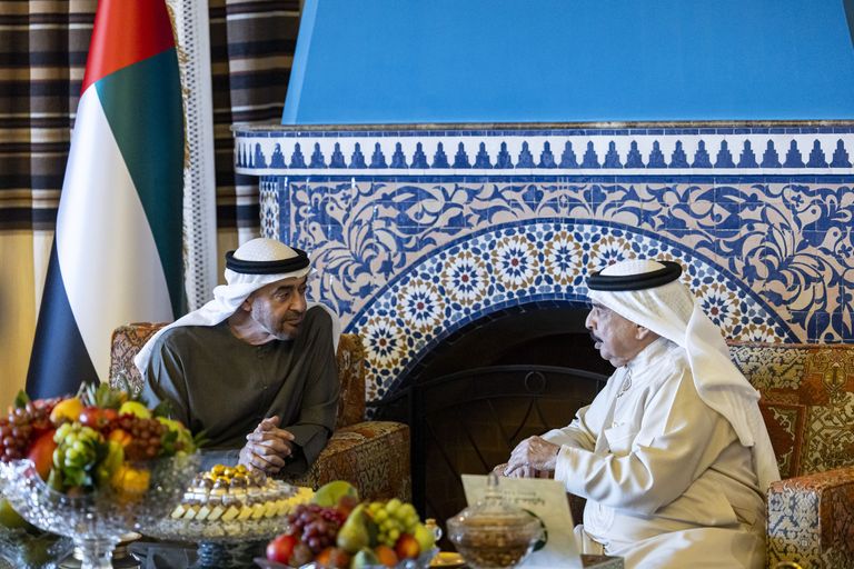 الشيخ محمد بن زايد آل نهيان رئيس دولة الإمارات