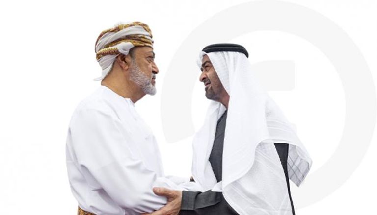 الشيخ محمد بن زايد آل نهيان وسلطان عُمان 