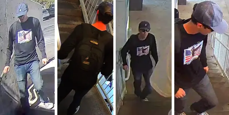 صور للمشتبه به