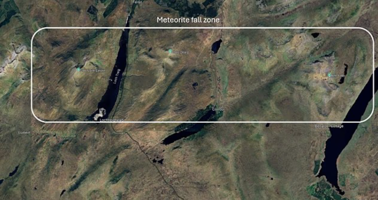 علماء يدعون المتنزهين للبحث عن شظايا نيزك في اسكتلندا