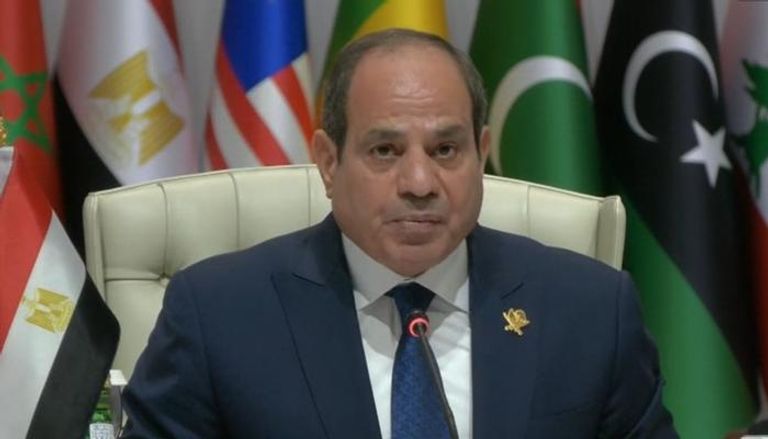 الرئيس المصري عبدالفتاح السيسي