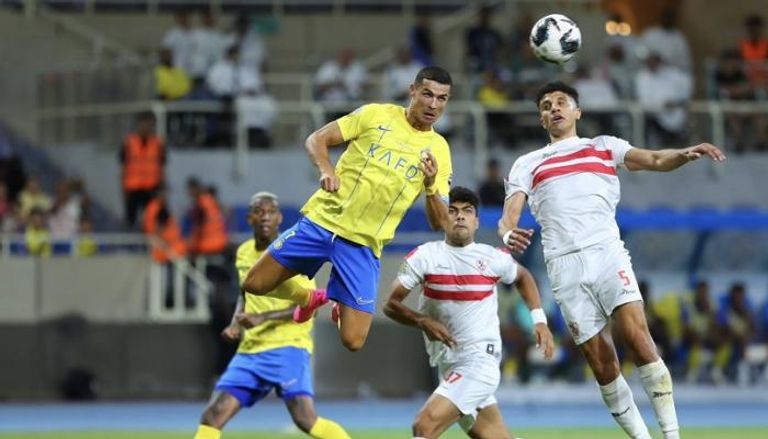 كريستيانو رونالدو أمام الزمالك