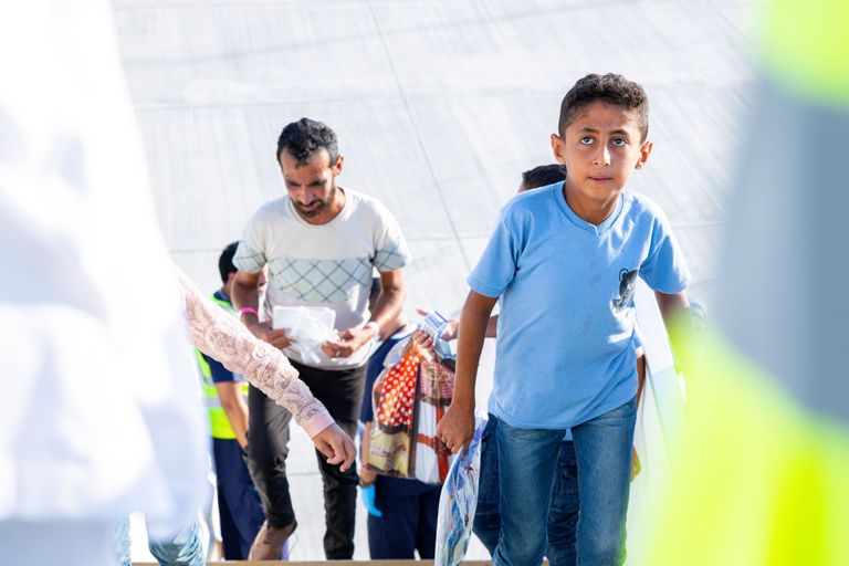 إخلاء طبي إماراتي من غزة