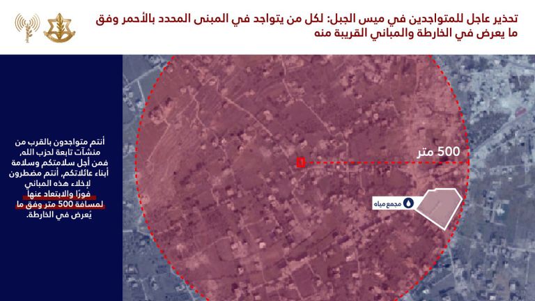 تصاعد الأدخنة جراء غارات إسرائيلية على لبنان