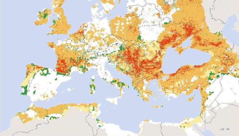 خطر الجفاف في أوروبا خطر الجفاف في أوروبا