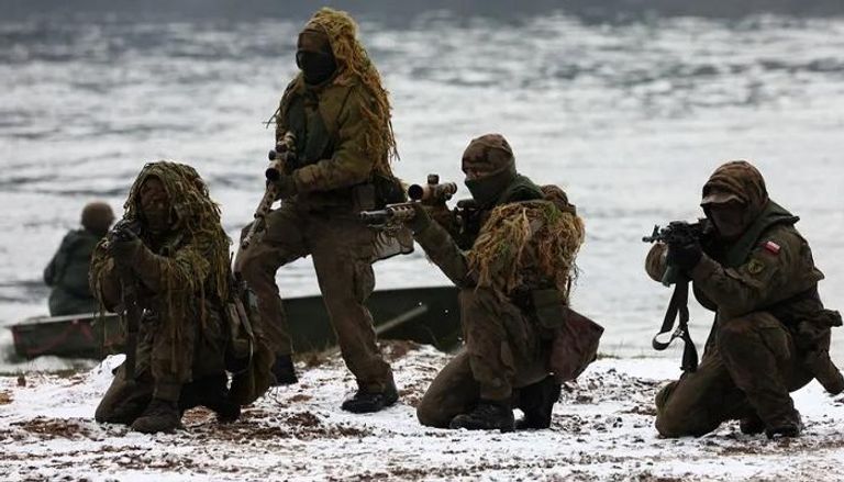 جنود بولنديون خلال مناورات سابقة للناتو