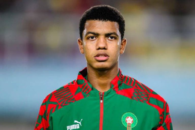 عبد الحميد آيت بودلال منتخب المغرب للشباب