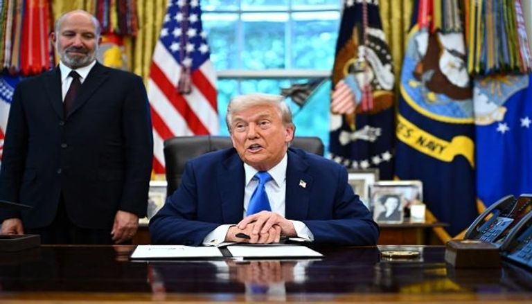 الرئيس الأمريكي دونالد ترامب