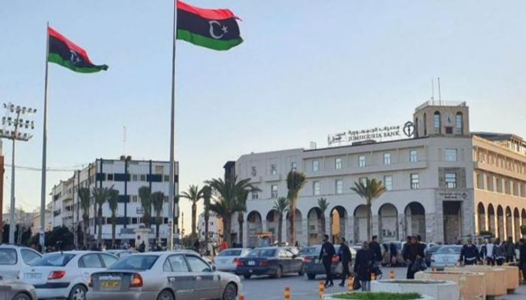 أحد ميادين العاصمة الليبية طرابلس