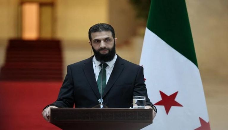الرئيس السوري أحمد الشرع