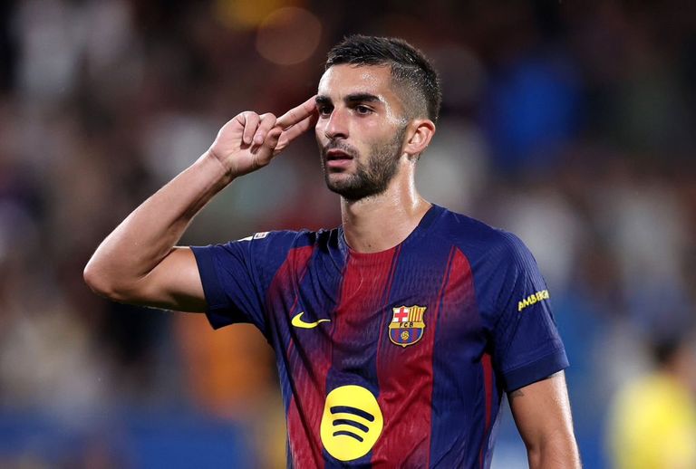 فيران توريس فيران توريس في مباراة برشلونة ضد خيتافي