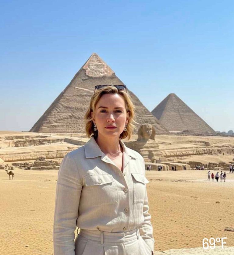 حقيقة زيارة كيت وينسلت لمصر