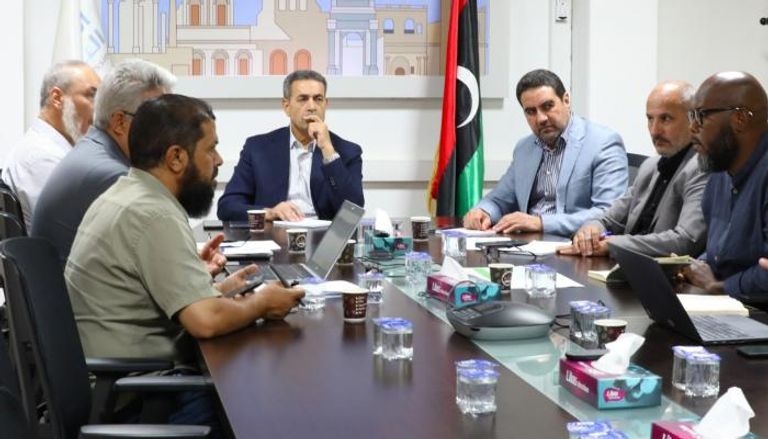 اجتماع المفوضية الوطنية العليا للانتخابات في ليبيا