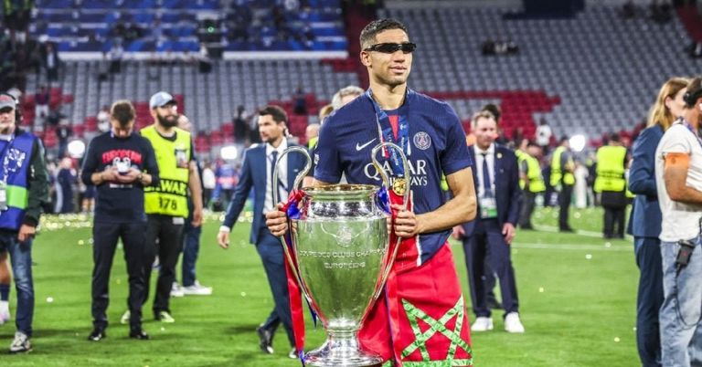 أشرف حكيمي النجم المغربي أشرف حكيمي