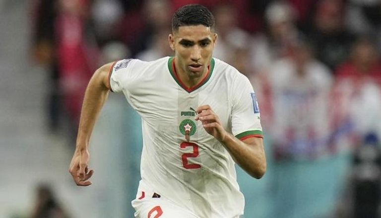 النجم المغربي أشرف حكيمي
