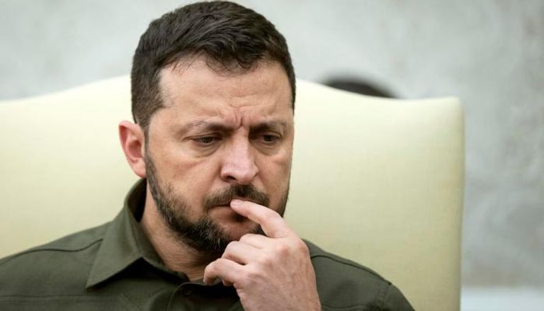الرئيس الأوكراني فولوديمير زيلينسكي