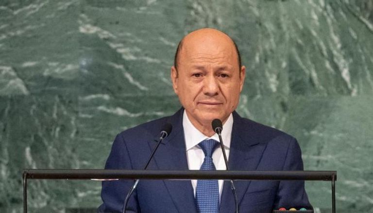  رئيس مجلس القيادة الرئاسي في اليمن رشاد العليمي
