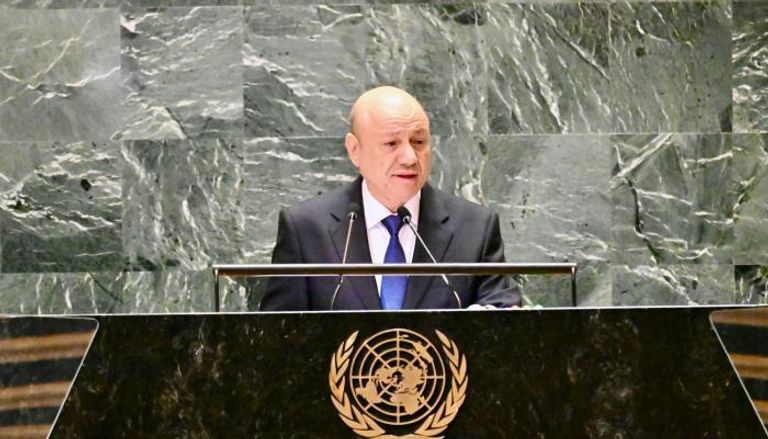 رئيس مجلس القيادة الرئاسي في اليمن رشاد العليمي
