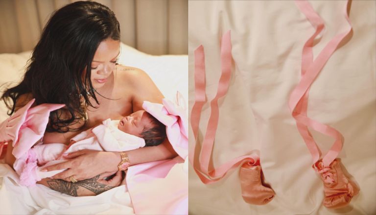 ريهانا تحتفل بولادة طفلتها الثالثة ريهانا تحتفل بولادة طفلتها الثالثة