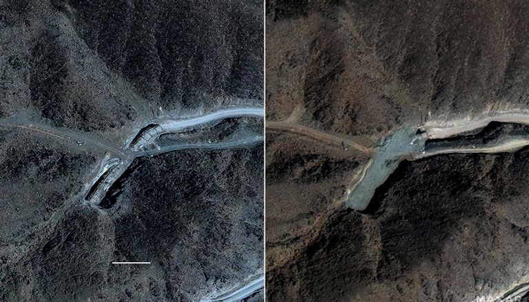 أعمال التطوير في موقع جبل الفأس