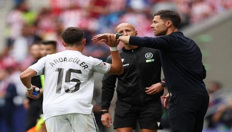 تشابي ألونسو مدرب ريال مدريد