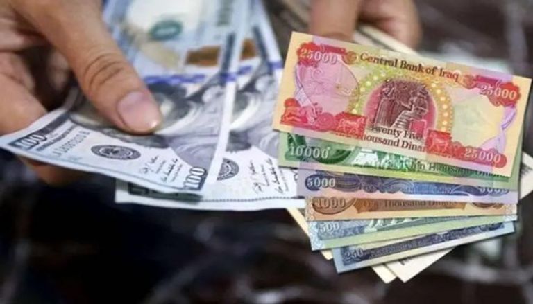 الدولار مقابل الدينار العراقي