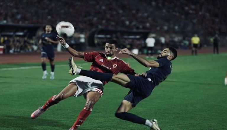 من مباراة الأهلي والزمالك