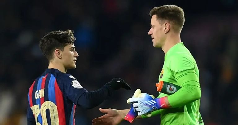 غافي وتير شتيغن عثمان ديمبلي وغافي