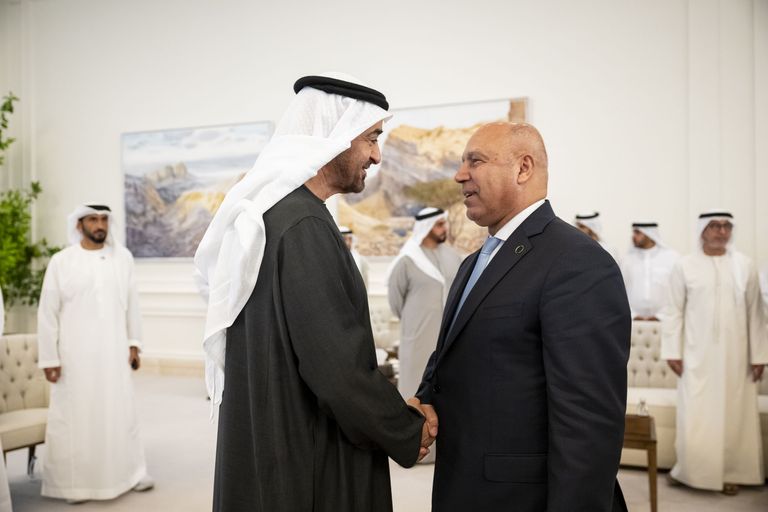 رئيس الإمارات يستقبل المشاركين في معرض ومؤتمر «غلوبال ريل 2025»