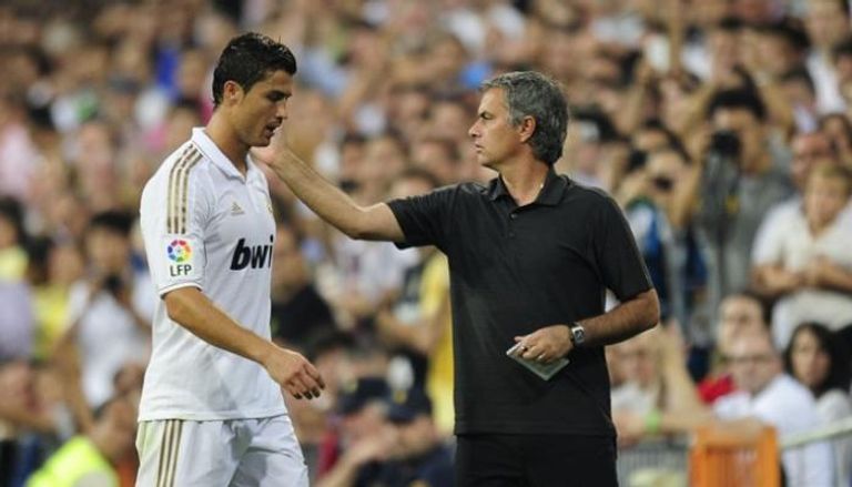 رونالدو ومورينيو في ريال مدريد