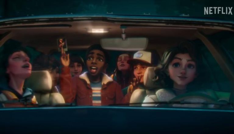 كارتون «Stranger Things» 