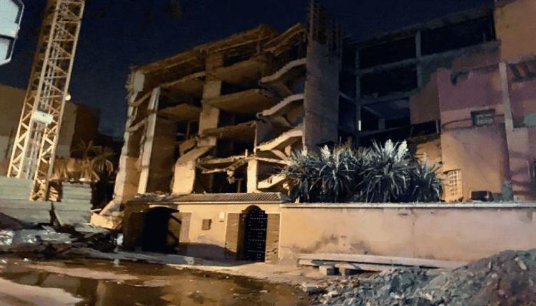 انهيار بناية في المغرب