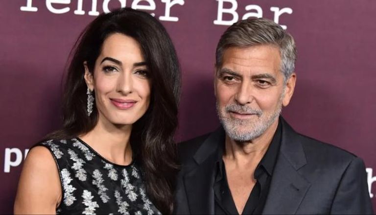 أمل علم الدين وجورج كلوني - أرشيفية