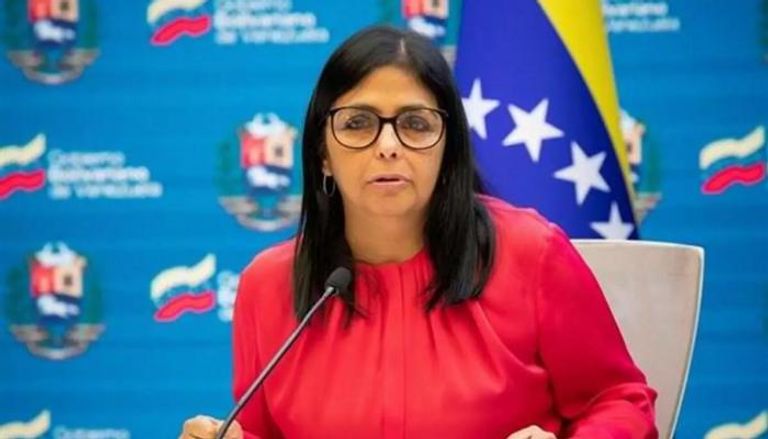 دلسي رودريجيز نائبة الرئيس الفنزويلي