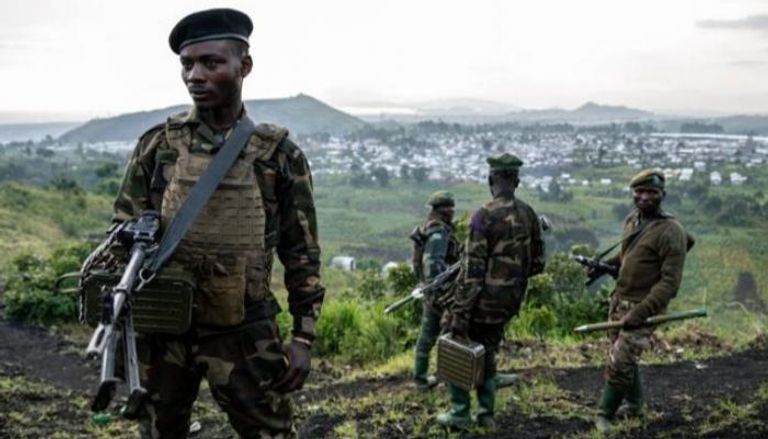 قوات من الجيش شرق الكونغو الديمقراطية