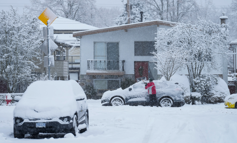 البرد في كندا