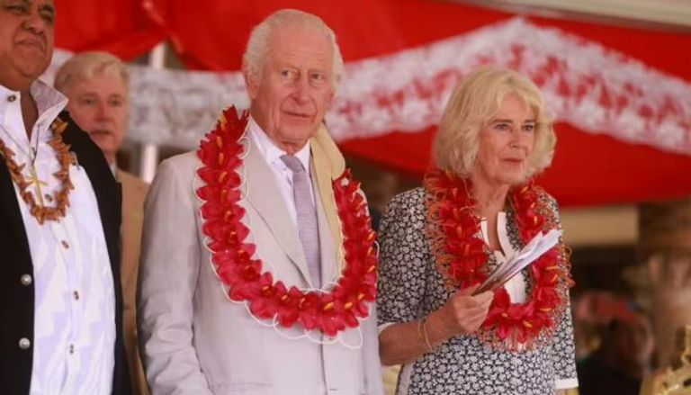 الملك تشارلز والملكة كاميلا