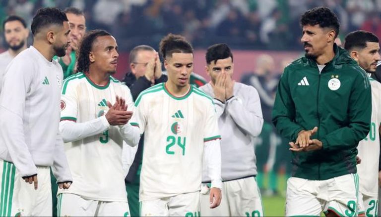 لاعبو منتخب الجزائر
