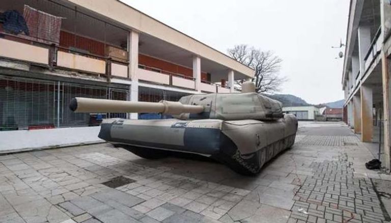 دبابة روسية قابلة للطي 