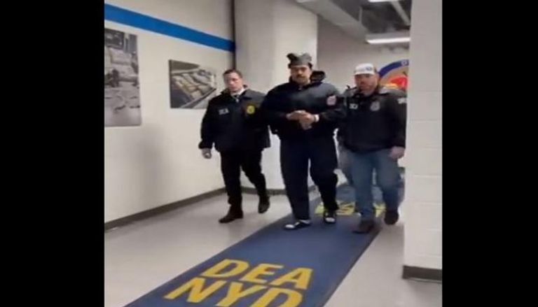 مادورو في مقر إدارة مكافحة المخدرات الأمريكية