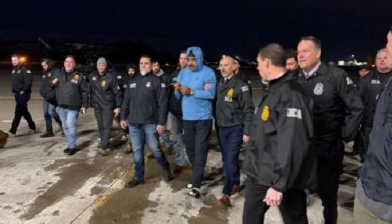 نيمولاس مادورو يصل إلى نيويورك بعد اعتقاله