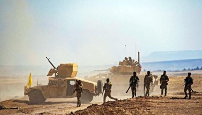 مناورة مشتركة بين قوات سوريا الديمقراطية والجيش الأمريكي - أرشيفية