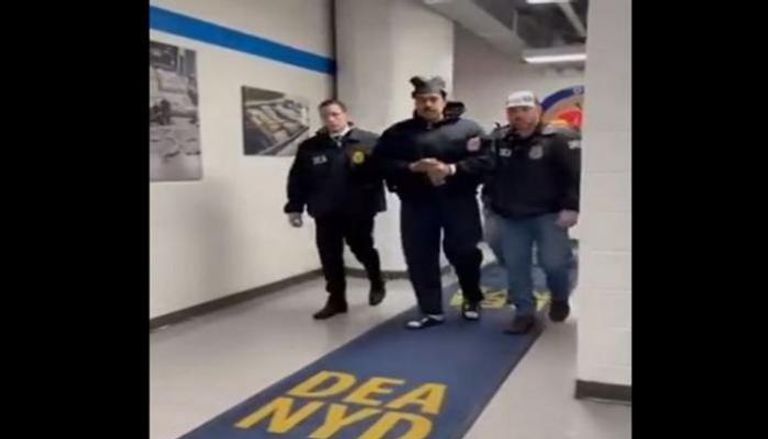 مادورو في إدارة مكافحة المخدرات