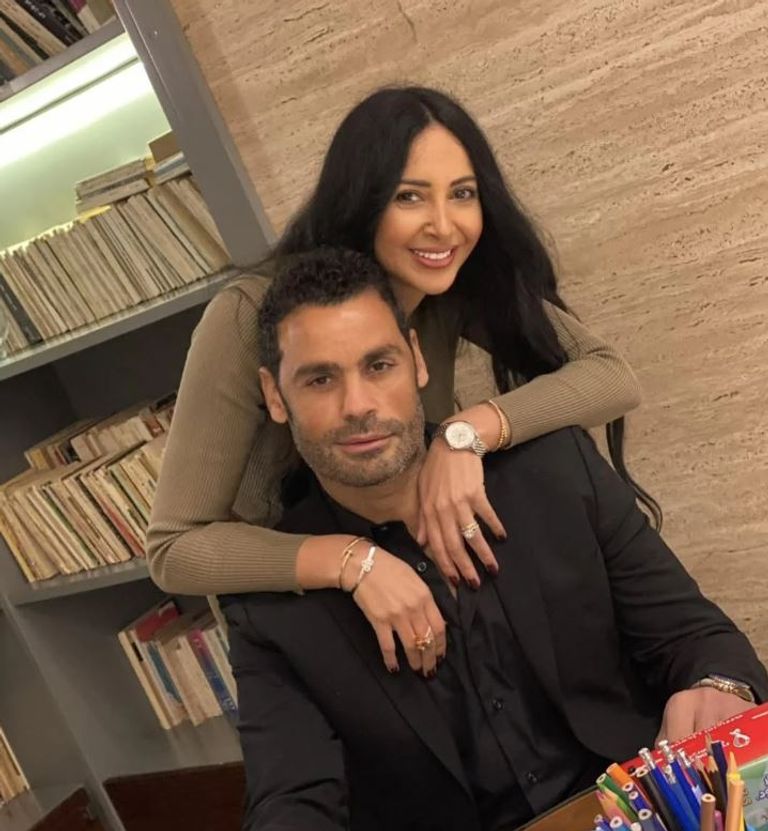 لقاء الخميسي ومحمد عبدالمنصف