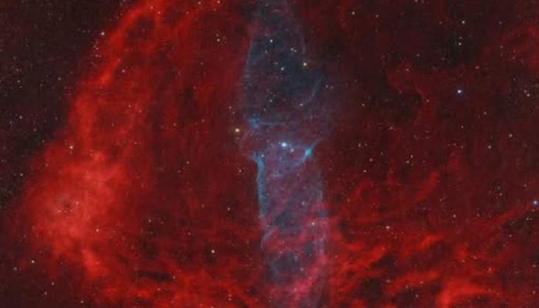 سديم الحبار كما تم تصويره 