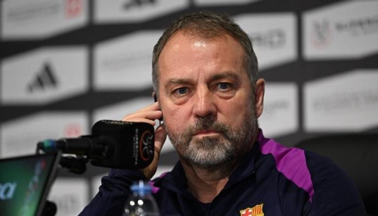 هانز فليك مدرب برشلونة