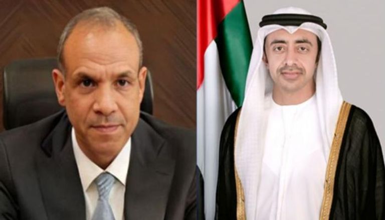 الشيخ عبدالله بن زايد آل نهيان وبدر عبدالعاطي