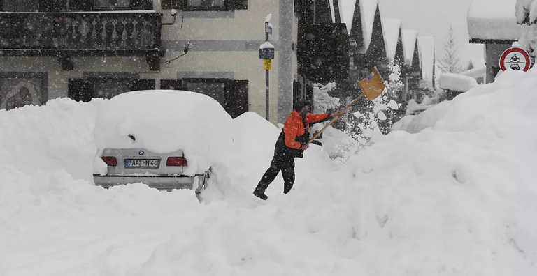 موجة برد قارس تجتاح أوروبا